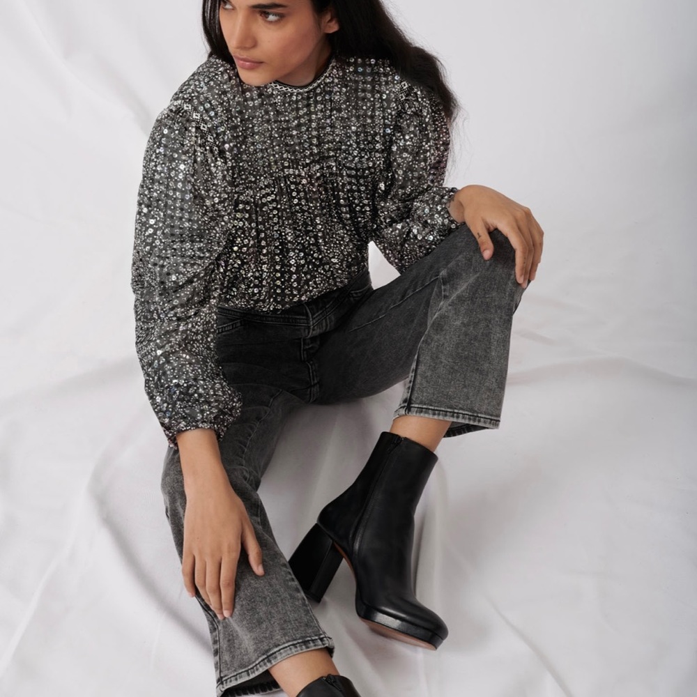 Maje Straight Cut Jeans
